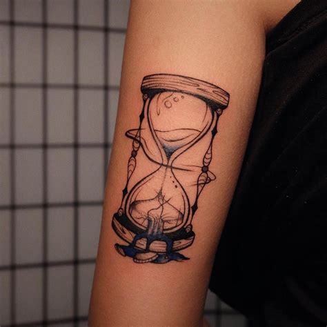 meaningful hourglass tattoos for females|100+ Meaningful Hourglass Tattoo Designs